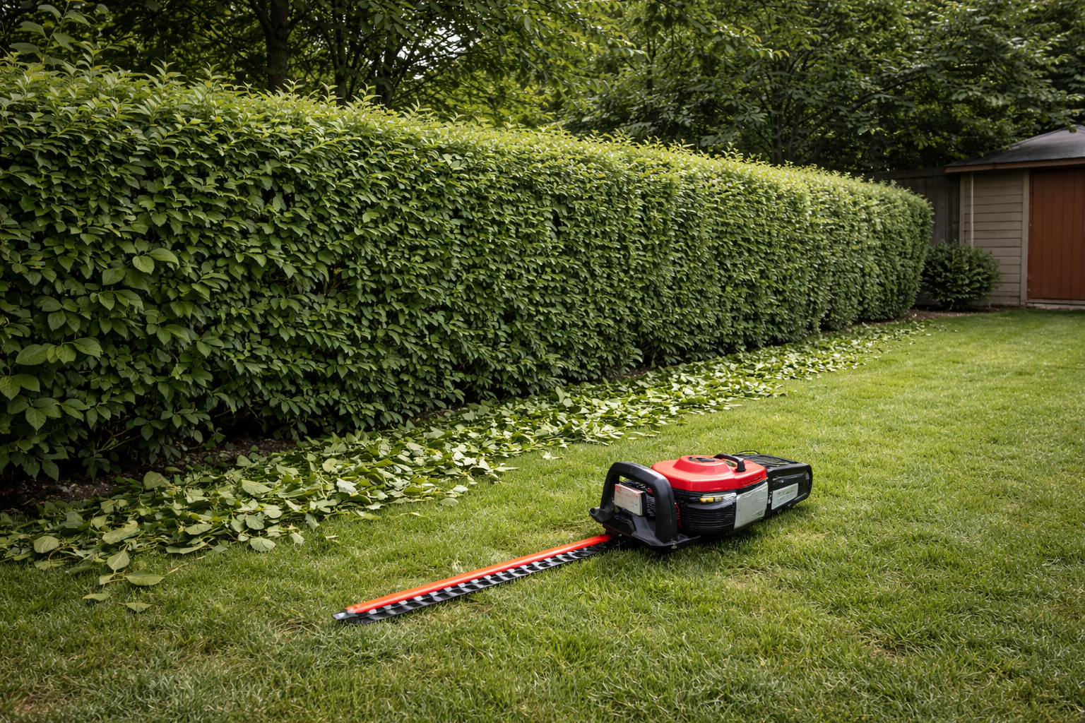 Taille de haies - mise en forme professionnelle